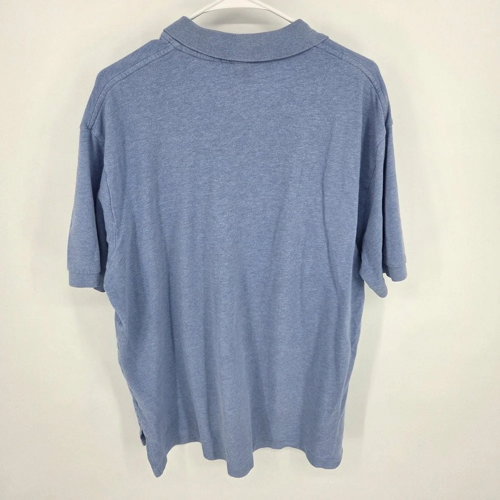 Ralph Lauren Polo Shirt Men XXL Performance Blue Pony Preppy